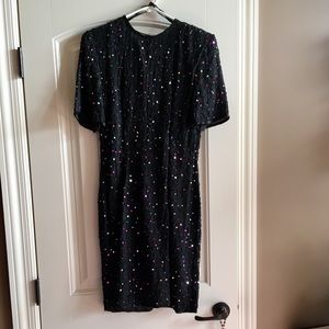 STENAY WOMENS COCKTAIL DRESS...SZ 6...BLACK